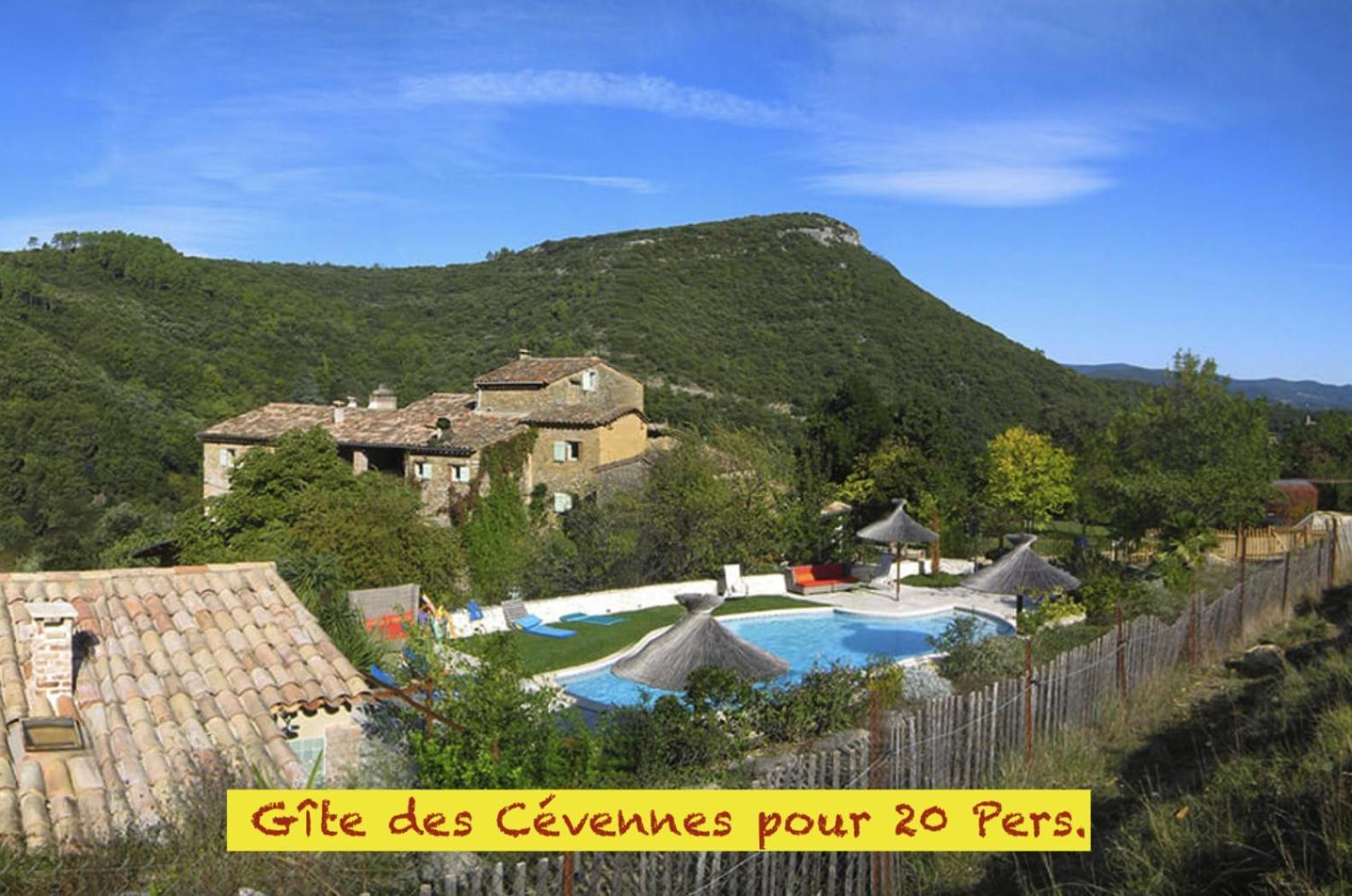 Mas Suejol Villa Anduze Kültér fotó