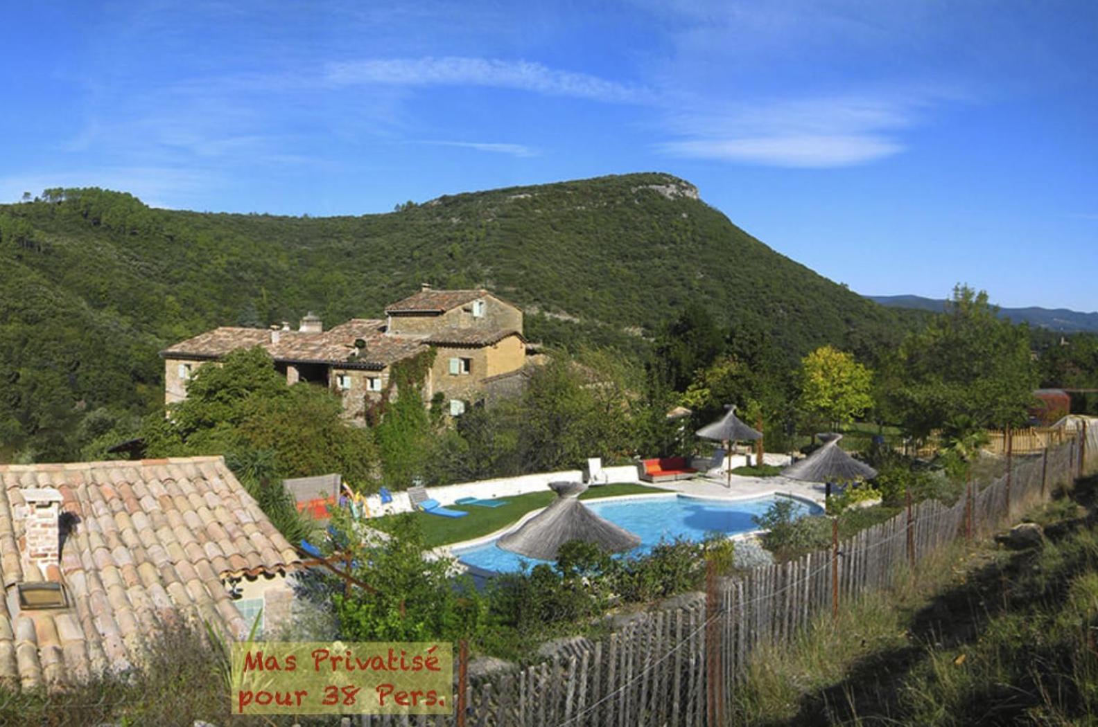 Mas Suejol Villa Anduze Kültér fotó